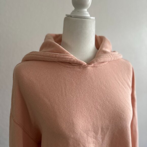 Abercrombie & Fitch Peach Cozy Cropped Hoodie – Size S - Picture 1 of 10